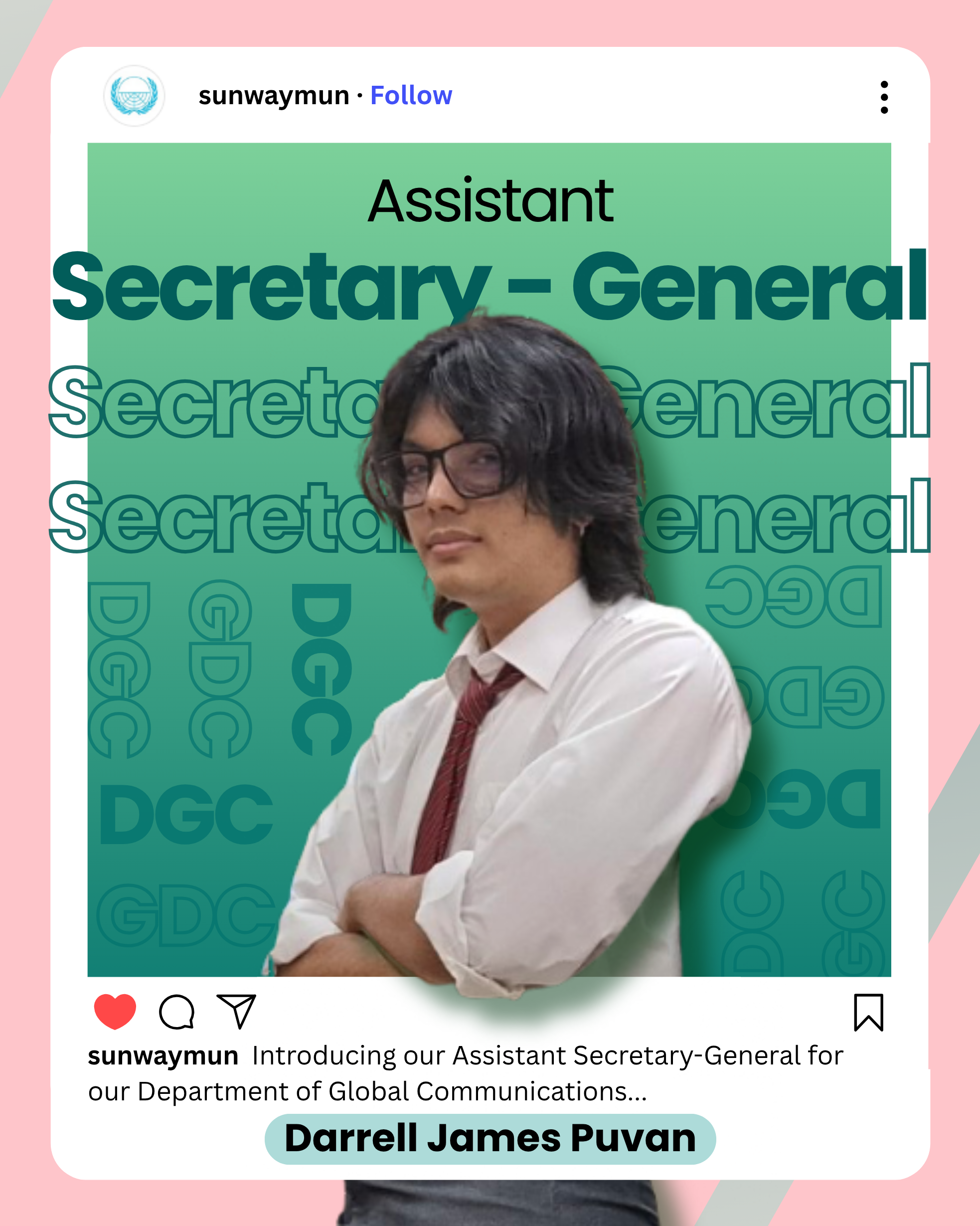 Darrell James Puvan - Assistant Secretary-General
