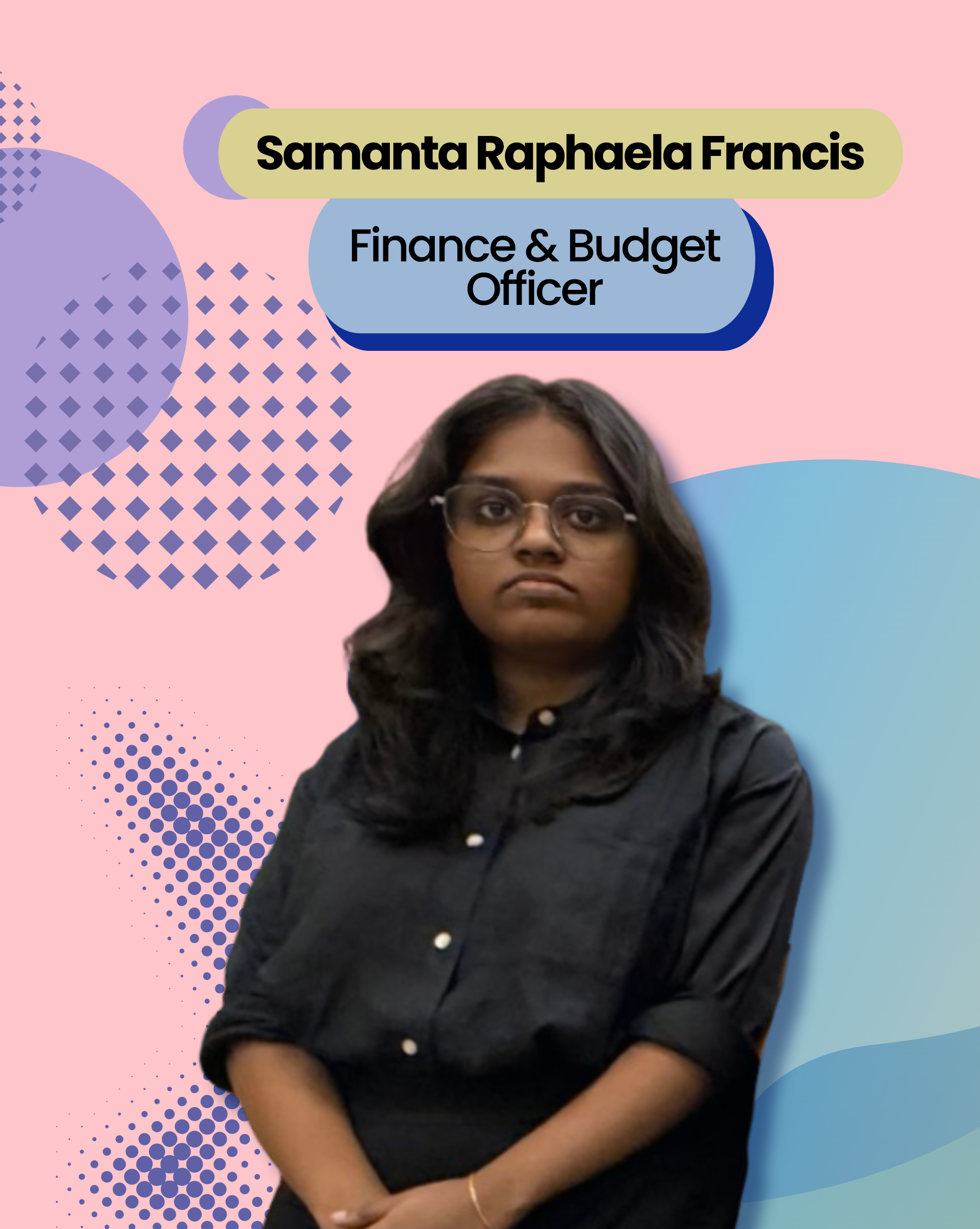 Samanta - Finance & Budget Officer