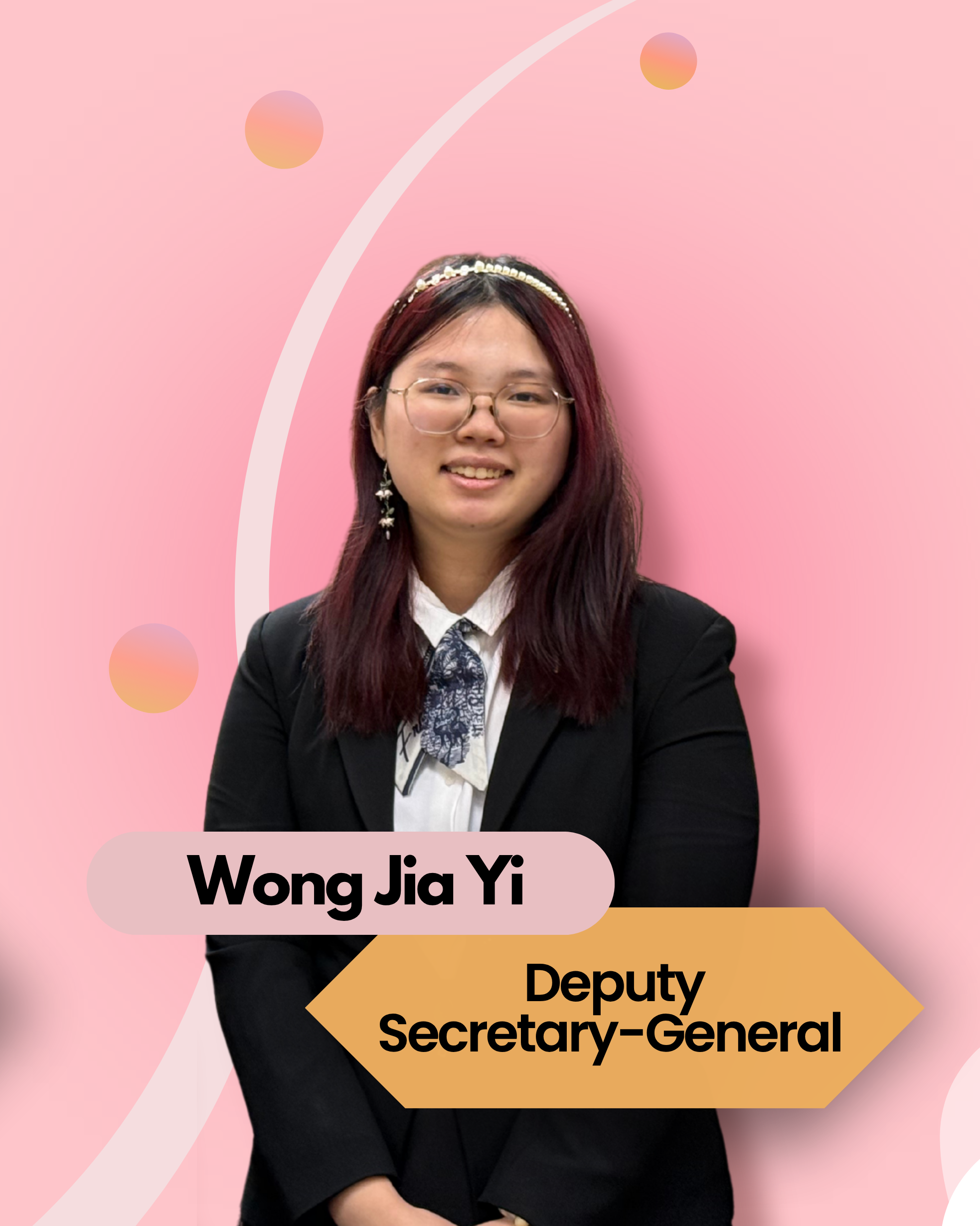 Wong Jia Yi - Deputy-Secretary-General